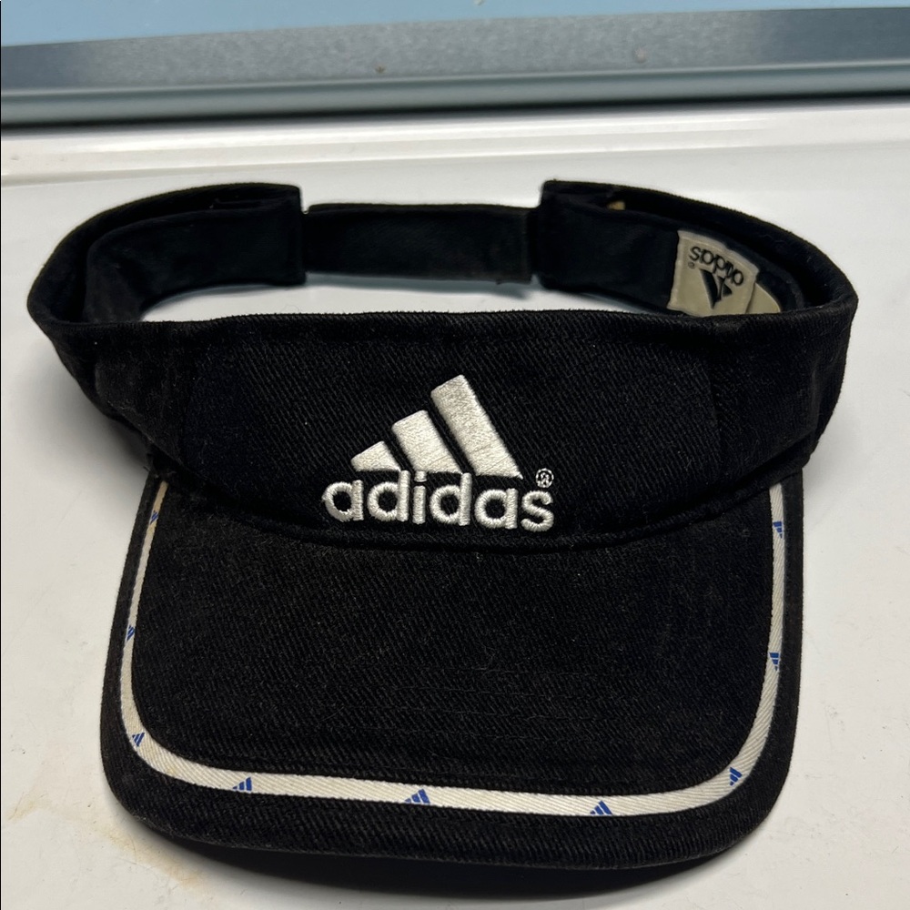 Adidas Black Visor Hat